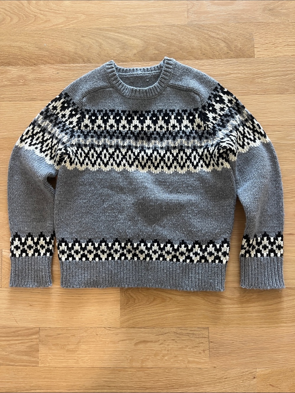 J. Crew Boys' Fair Isle Crewneck Sweater